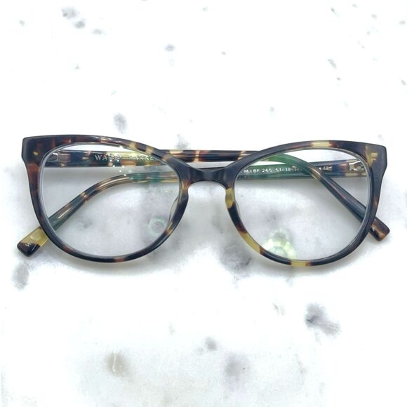 Warby Parker Accessories - Warby Parker SHEA M LBF Burnt Lemon Cat Eye Tortoise Glasses Frame Onl 51-18-140